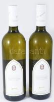 2002 Vitézek Bora - Badacsonyi Kéknyelű, 2 db, bontatlan palack száraz fehérborok, 12,5%, 0,75l