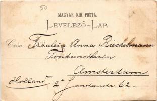 Budapest II. Szent Lukács és Császár fürdő, gőzhajó. Stengel &amp; Co. (EB)