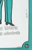 Novák Henrik (1938-): Uram, ön özvegyasszony lesz. Filmplakát, papír, jelzett a plakáton, Offset-nyo...