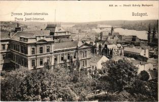 1904 Budapest II. Ferenc József Internátus. Divald Károly 218