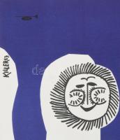 Killer Marcella (1935-): Egy nap a régi házban. Filmplakát, papír, jelzett a plakáton, Offset-nyomda...