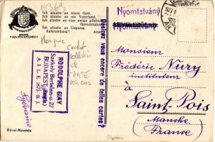 1927 Hiszekegy. A Magyar Nemzeti Szövetség kiadása / Hungarian irredenta propaganda, Credo, Treaty o...