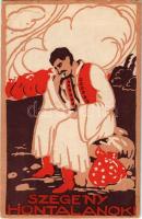 Szegény hontalanok. Magyar Nemzeti Szövetség kiadása a megszállott területeken elbocsájtott tisztvis...