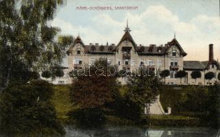Sumperk, Mährisch Schönberg; sanatorium