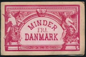 ca 1880 Minder fra Danmark 12 litho képet tartlmazo leporelló kartonálát papírkötésben 12x8 cm

ca...