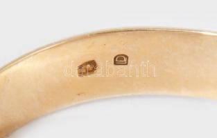 Régi pecsétgyűrű 14 K arany (Au) jelzett 4,56 g m:67