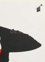 Zelenák Crescencia (1922-2021): Szép családok, 1965. Filmplakát, papír, jelzett a plakáton, Offset N...