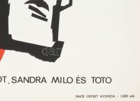 Zelenák Crescencia (1922-2021): Szép családok, 1965. Filmplakát, papír, jelzett a plakáton, Offset N...