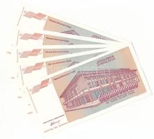 Jugoszlávia 1993. 500.000.000.000D (5x) pótkiadás "ZA" T:UNC,AU
Yugoslavia 1993. 500.000....