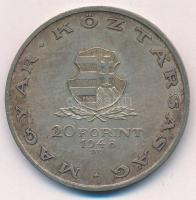 1948. 20Ft Ag "Táncsics" T:AU,XF patina
Adamo EM3