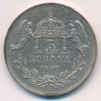 1907KB 5K Ag "Ferenc József" T:XF,VF patina
Adamo K7