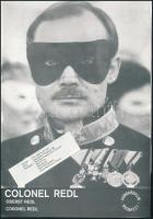 1985 Colonel Redl magyar-német-osztrák-jugoszláv filmdráma (Hungarofilm) reklámja