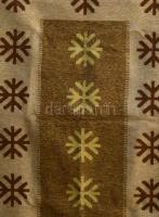 Iparművész pamut faliszőnyeg, cca 180x110 cm, jó állapotban