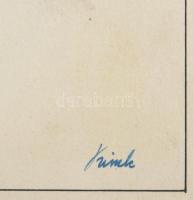 cca 1930-1940 össz. 8 db bútorterv rajz. Akvarell, ceruza, papír, egyiken Vértessy jelzéssel és Gyen...