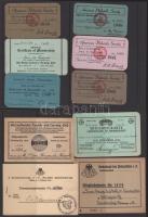 1913-1949 Rampacher Pál (1881-1972) szabadalmi bíró, műgyűjtő, filatelista hagyatékból származó igaz...