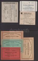 1913-1949 Rampacher Pál (1881-1972) szabadalmi bíró, műgyűjtő, filatelista hagyatékból származó igaz...