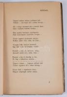 Vályi Nagy Géza: Kócsag versek. A szerző, Vályi Nagy Géza (1891-1968) költő, nótaszövegíró által DED...