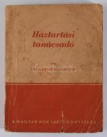 [Szentpétery Ágnes] Egy magyar háziasszony: Háztartási tanácsadó. Magyar Nők Lapja Könyvtára. Bp., 1...