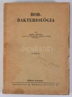 Soós István: Borbakterológia. Bp.,én.,Szerzői, 204 p. Kiadói papírkötés, kopott, foltos borítóval