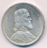 1938. 5P Ag "Szent István" T:AU,XF patina, ph.
Adamo P8.1