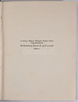 Szabó István: Élettartam és öregedés. Előszóval ellátta: Gorka Sándor. Bp., 1932, Novák Rudolf és Tá...