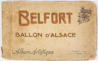 ca 1900 Belfort, Elzász 20 képet tartalmazó füzet, kis sérüléssel a kötésen / small damage 20x12 cm