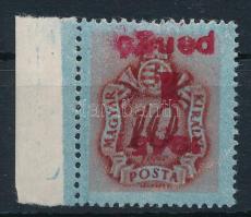 1945 Kisegítő portó 1P/10f fordított, elkenődött felülnyomással