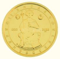 2022. 10.000Ft Au "II. András Aranybullája" kapszulában, tanúsítvánnyal (0,5g/0.999) T:BU
...