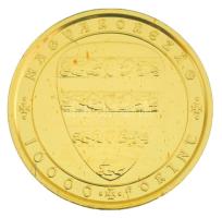 2022. 10.000Ft Au "II. András Aranybullája" kapszulában, tanúsítvánnyal (0,5g/0.999) T:BU
...