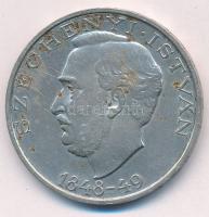1948. 10Ft Ag "Széchenyi" T:AU,XF patina
Adamo EM2