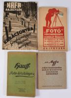 Vegyes fotó tétel, 4 db: 

1928 "Fotó" Fényképészeti Szaküzlet fotó és optikai cikkek ár...