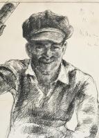 Tihanyi János Lajos (1892-1957), kétoldalas mű: Pesti Napló és Modiano (Plakát- vagy reklámterv?), 1...