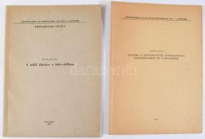 Vegyes borászattal kapcsolatos különlenyomat tétel, 5 db:

Vajkai Aurél: Szőlőprések és díszítésük...
