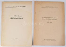 Vegyes borászattal kapcsolatos különlenyomat tétel, 5 db:

Vajkai Aurél: Szőlőprések és díszítésük...