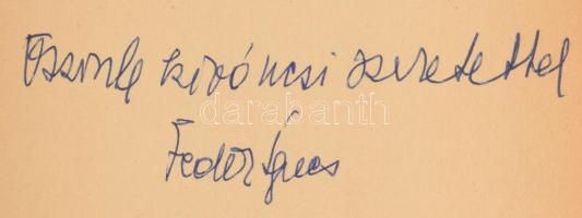 Fedor Ágnes: Sárga nárcisz. Egy marék vers. 1939-1945. A szerző, Fedor Ágnes (1909-1990) író, újságí...