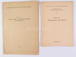 Vegyes borászattal kapcsolatos különlenyomat tétel, 4db:

Bakos József: A Tokajhegyaljai régi szől...