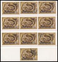 1951 Ötéves terv II. 10 db 10Ft