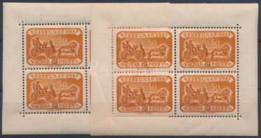 1947 2 db Bélyegnap kisív