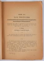 A borhamisitásnak és hamisitott bor forgalombahozatalának tilalmazásáról szóló 1908: XLVII. t.-cz. s...