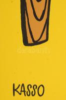 cca 1965 "Kiálló szög balesetet okoz!" - Kassowitz Félix (1907-1983) karikaturista, grafik...