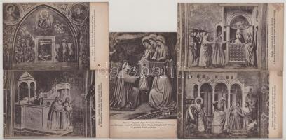 PADOVA, PADUA - Cappella Scrovegni / Scrovegni-kápolna / Scrovegni Chapel - 21 db RÉGI képeslap füze...