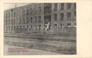 Konstantynów the Schweikert factory demolished
