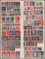 1945-1956 55 db sor + 2 db önálló érték, 2 db berakólap minden oldalán (146.100)