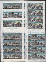 1994-1996 Feszty-körkép 4 db kisív + 2 db blokk (20.000)