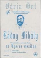 1990 Szabad Demokraták Szövetsége választási kiadvány, hajtott, 42×30 cm