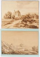 cca 1820-1830 Gróf Amade Dominika de Várkony (1809-1876), báró Üchtritz Emil 1848/49-es honvéd ezred...