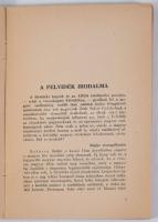 Marék Antal: A Felvidék, Erdély és a Délvidék irodalma. A Közművelődés Könyvei 1. sz. Bp., 1942, Ors...