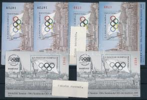 1995 100 éves a MOB 6 db emlékív (23.600)