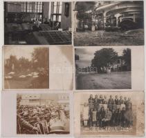 16 db RÉGI főleg fotó képeslap / 16 pre-1945 mainly photo postcards