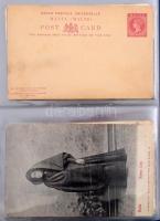 MÁLTA - 49 db RÉGI város képeslap Lindner albumba rendezve / MALTA - 49 pre-1945 town postcards in a...